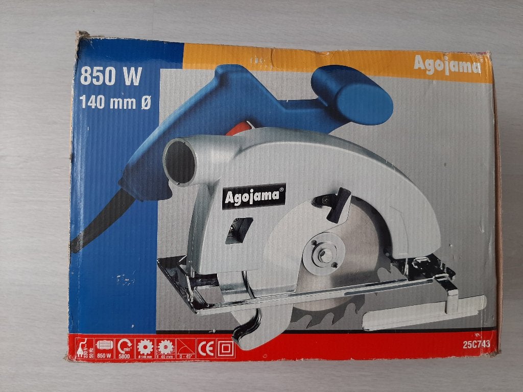 Agojama 25C743 Cirkelzaag 140 mm doorsnede
