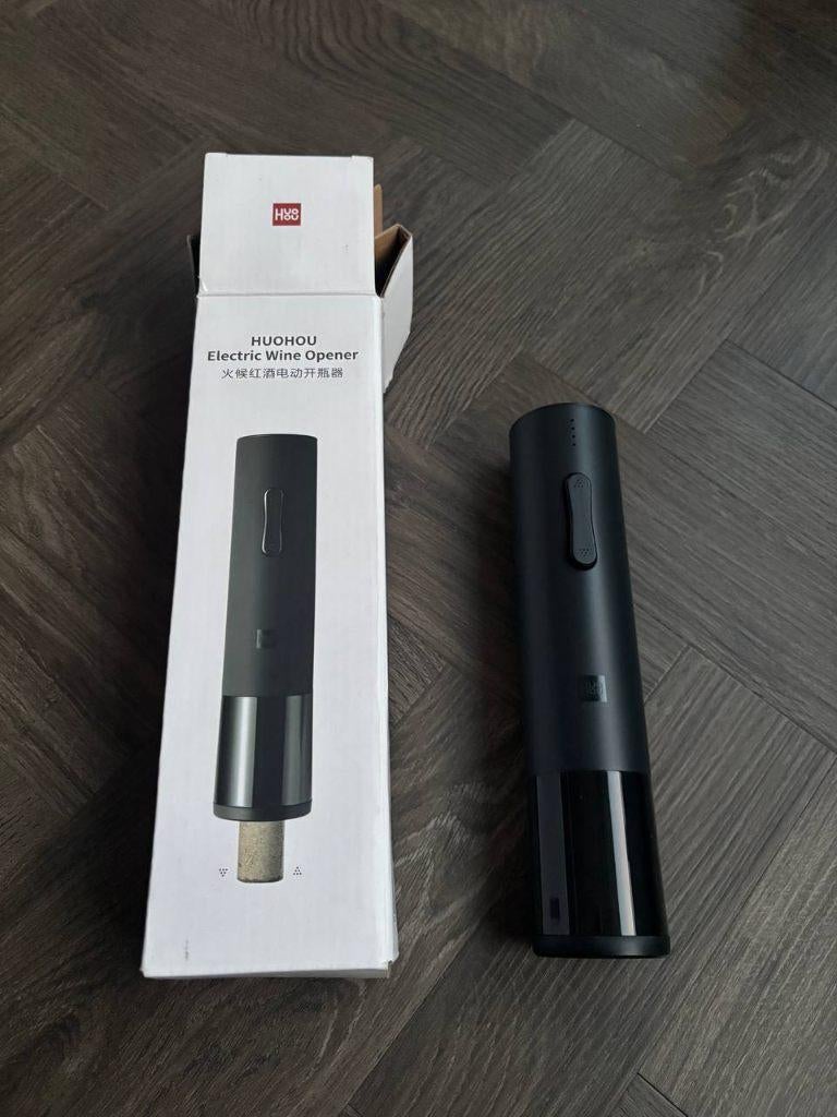 HUOHOU Elektrische Kurkentrekker Wijn – nieuw in doos, Ophalen of Verzenden, Nieuw