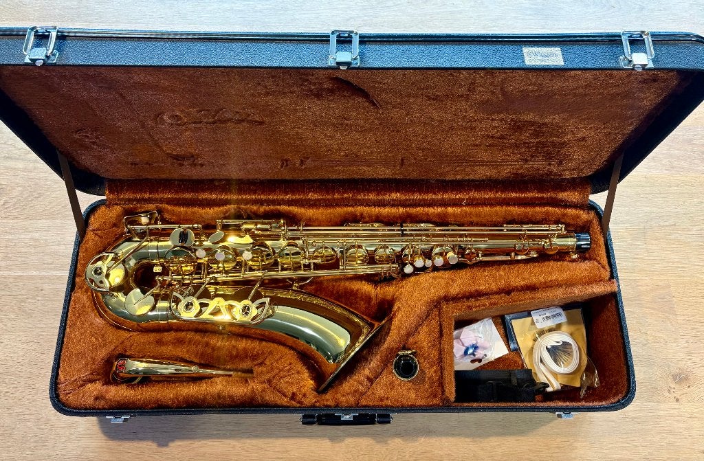 Tenor saxofoon Yanagisawa T500, Ophalen of Verzenden, Gebruikt, Tenor, Met koffer