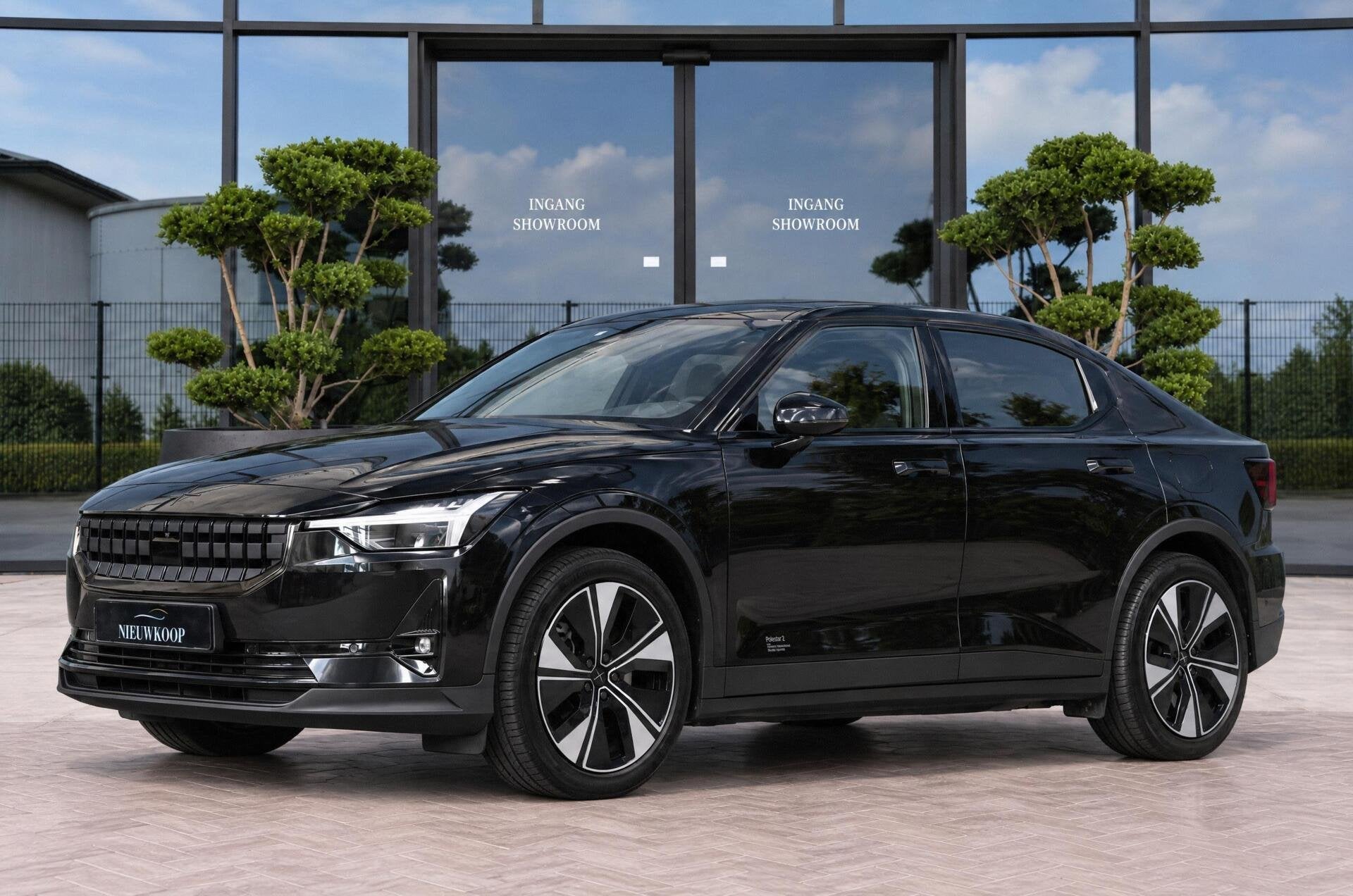 Polestar 2 Long Range Dual Motor 78 kWh | SOH 93,44% | VOL, Auto's, Automaat, Polestar 2, Stof, Zwart