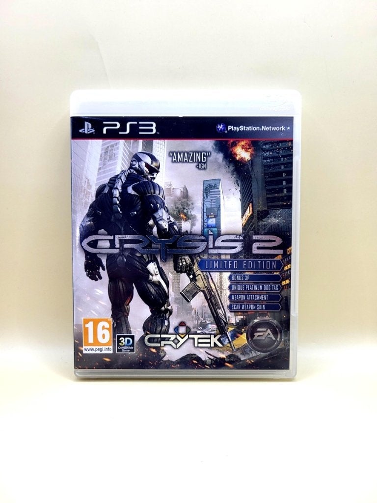 Crysis 2 Limited Edition - PlayStation 3 - PS3, Spelcomputers en Games, Shooter, 1 speler, Sony support, Taurusavenue 16 Hoofddorp