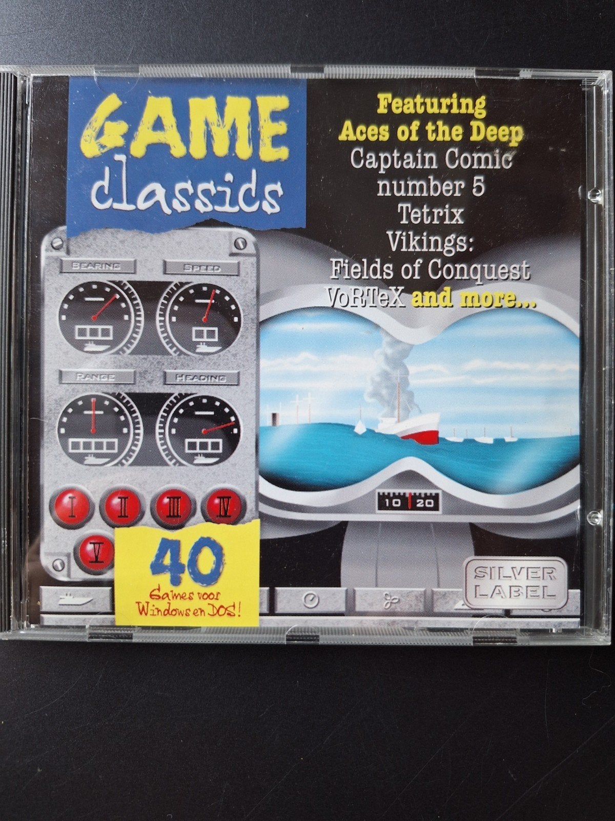 Game Classics - 40 Games voor Windows en DOS!, Spelcomputers en Games, Games | Pc, Gebruikt, Overige genres, 1 speler, Ophalen of Verzenden