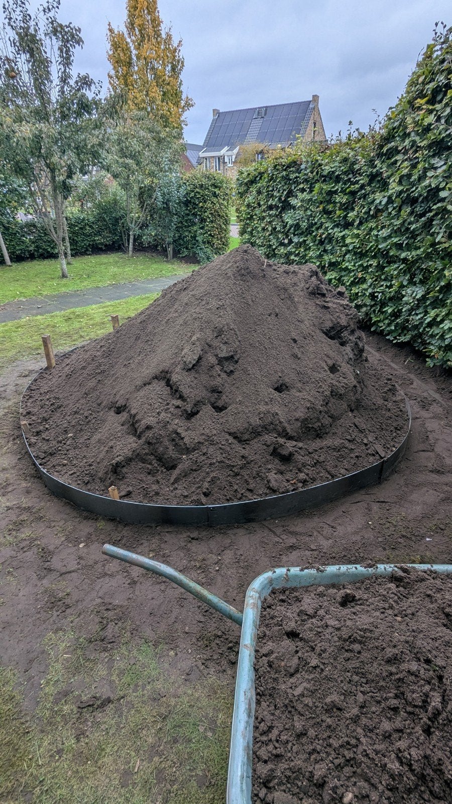 Tuinaarde, Ophalen, Tuinaarde