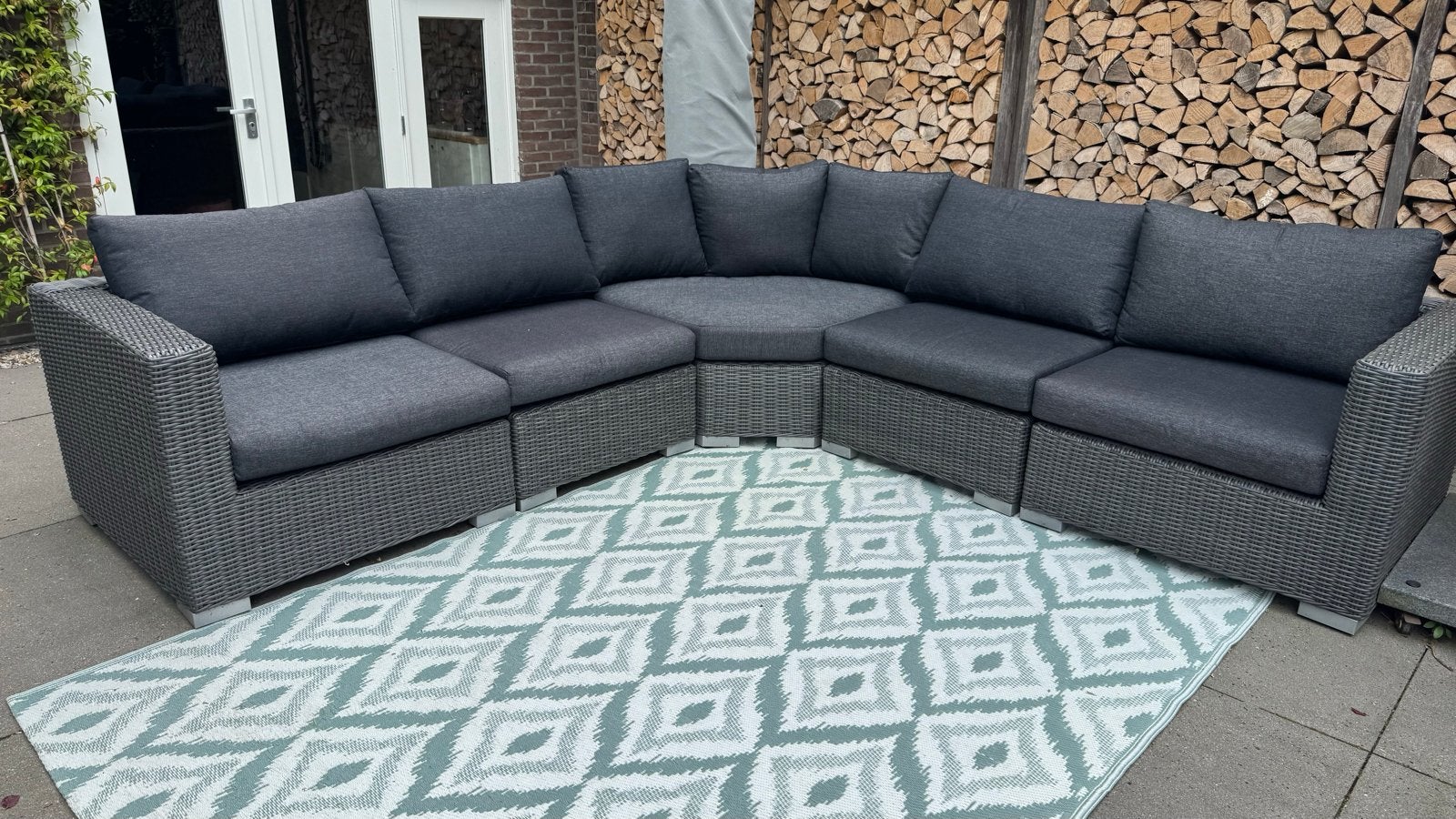 Loungeset Toronto van Garden Collections, Ophalen, Meer dan 8 zitplaatsen, Zo goed als nieuw, Loungeset