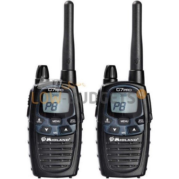 Midland G7 PRO Duo Set PMR446/LPD Portofoons, Verzenden, Nieuw