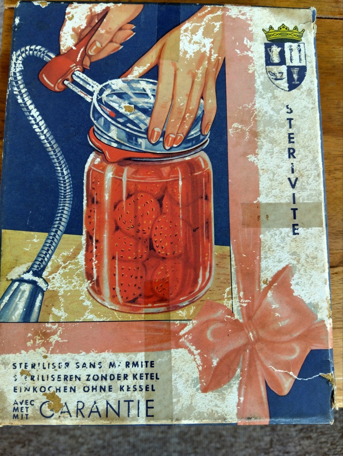 Vintage Sterivite Sterilisator met Zandloper, Ophalen of Verzenden