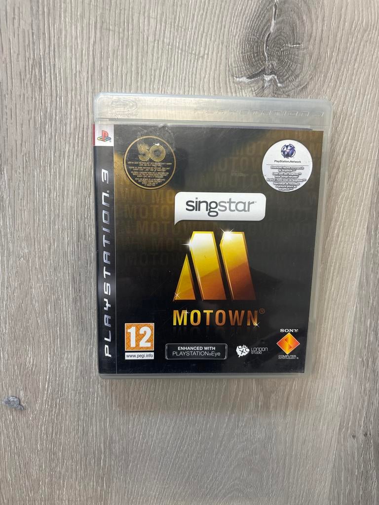 SingStar Motown - PlayStation 3 (PS3) - Muziekspel, Ophalen, Muziek, Gebruikt, 2 spelers
