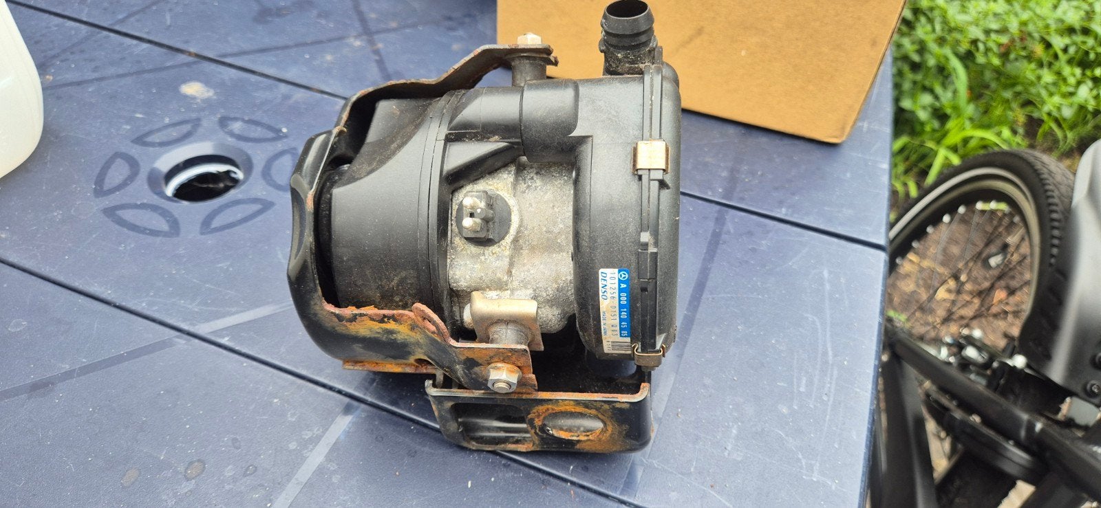 Mercedes benz a169 b245 secundaire luchtpomp A0001404585, Ophalen of Verzenden, Gebruikt, Mercedes-Benz