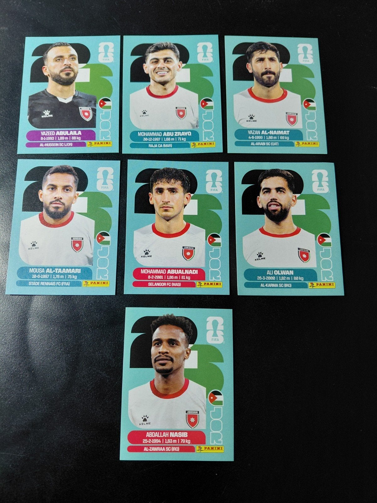 Jordanie (panini wk 2026 stickers), Verzamelen, Ophalen of Verzenden, Nieuw, Buitenlandse clubs, Poster, Plaatje of Sticker