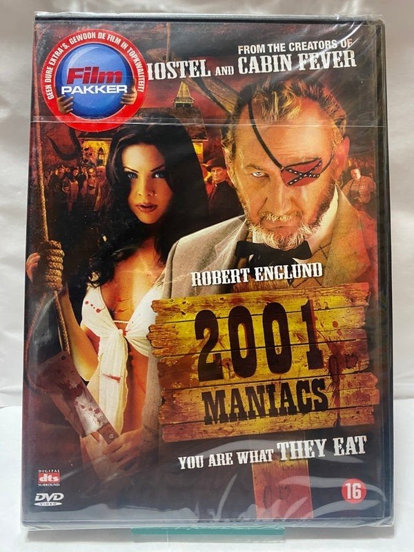 2001 MANIACS (IN SEAL) (DVD), Alle leeftijden, Verzenden, Zo goed als nieuw