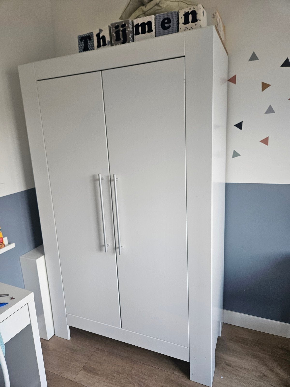 Bopita Genova Kinderkast - Wit, Gebruikt met lichte spor, Ophalen, Gebruikt, Kast, 50 tot 70 cm