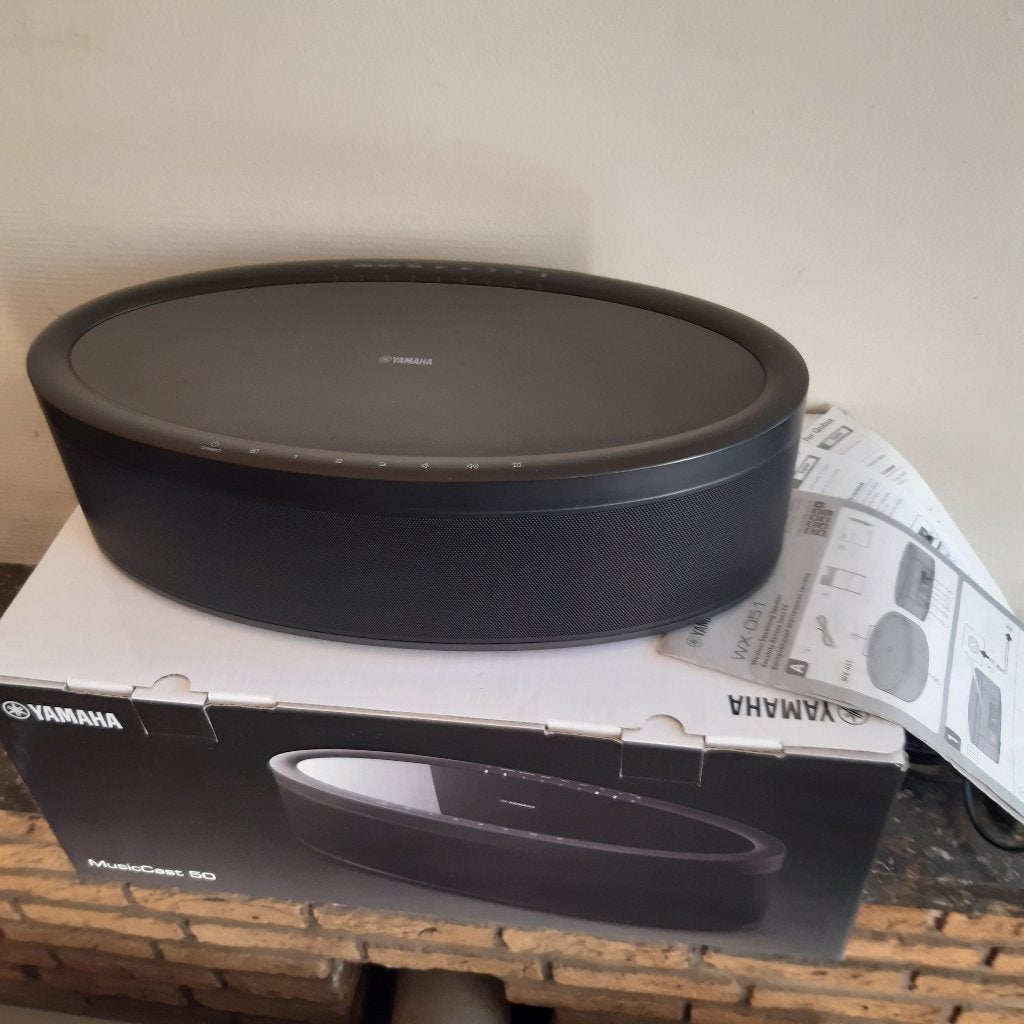 te koop yamaha musiccast 50 speaker, Ophalen, Bluetooth, Nieuw