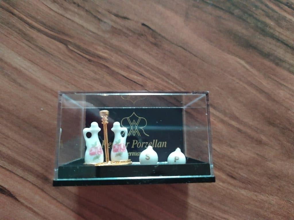 Reutter poppenhuis porselein miniatuur porzellain, Verzamelen, Ophalen of Verzenden, Zo goed als nieuw, Poppenhuis