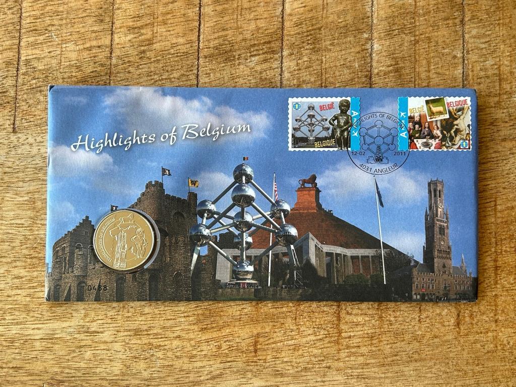 Belgische penning, Ophalen of Verzenden, Overige materialen