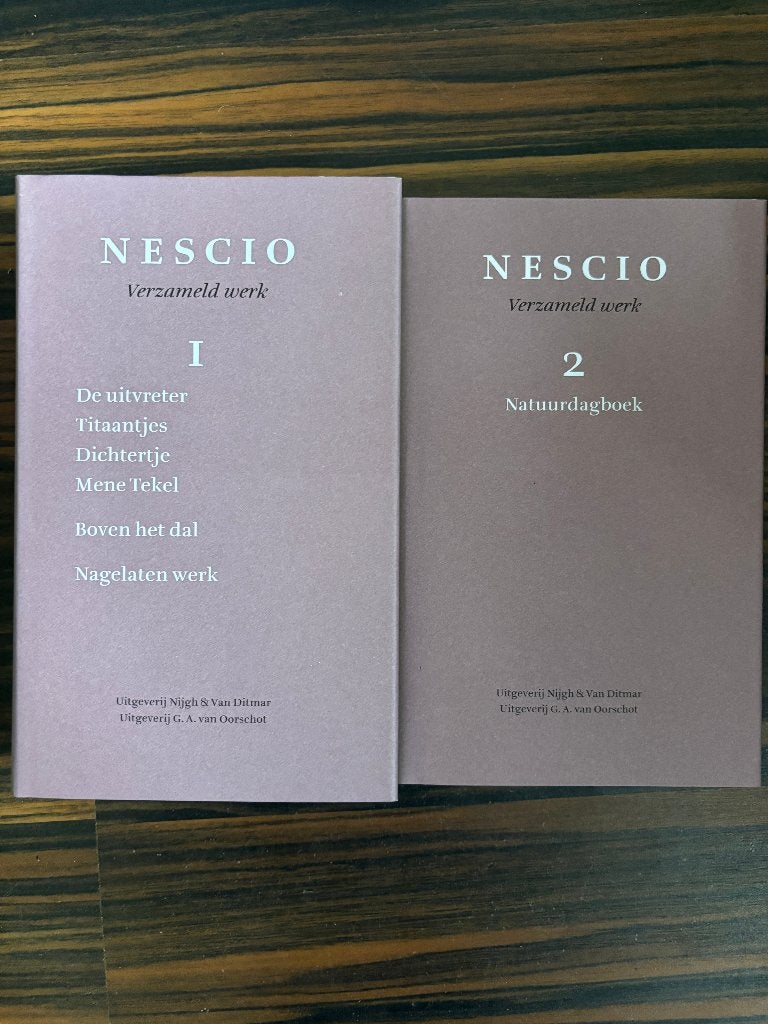 Nescio - Verzameld werk, Ophalen of Verzenden, Zo goed als nieuw, Nederland, Nescio