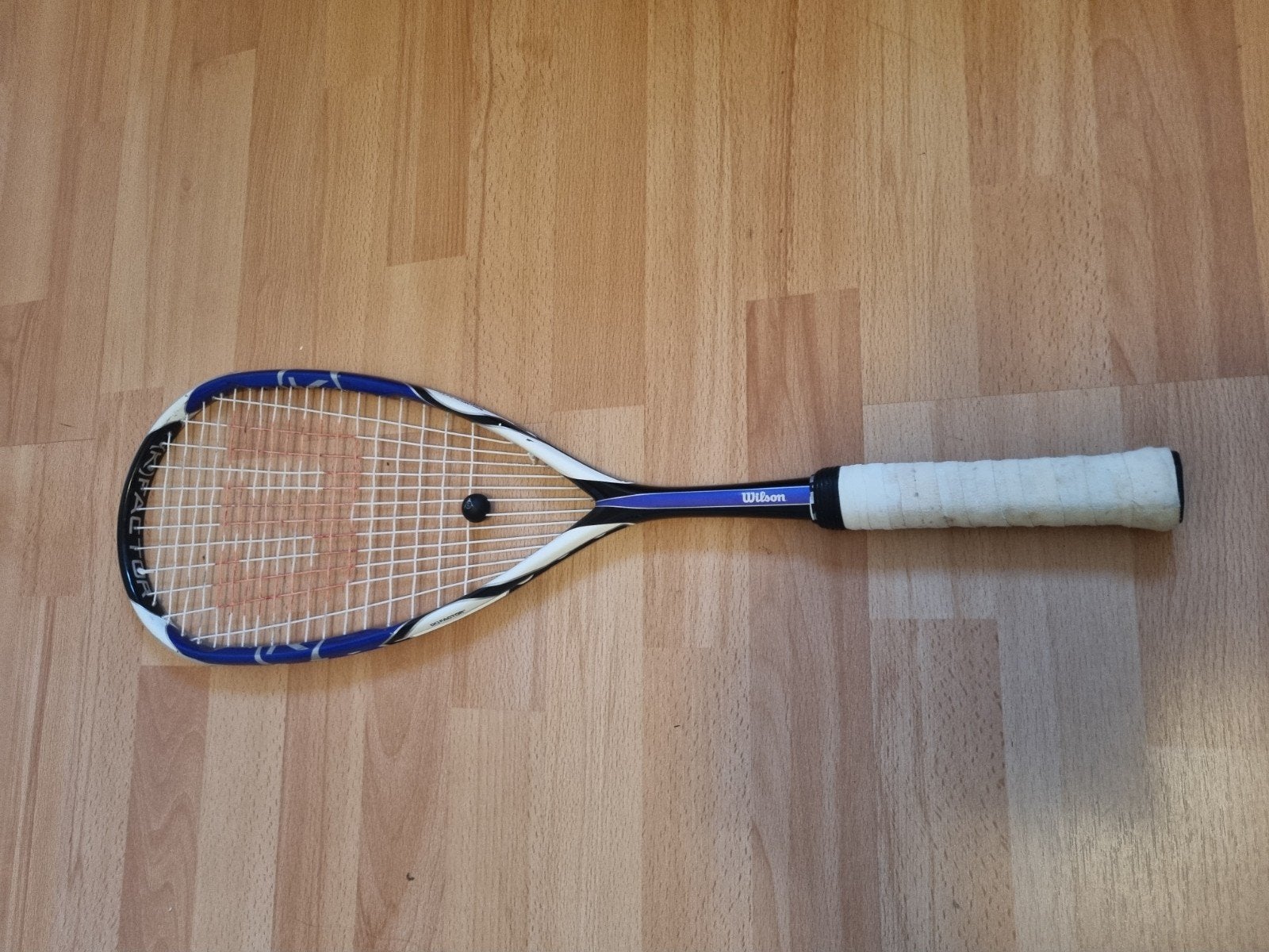 Wilson K Factor 145 Squash Racket - Gebruikt, Sport en Fitness, Tennis, Ophalen of Verzenden, Gebruikt, Racket, Wilson