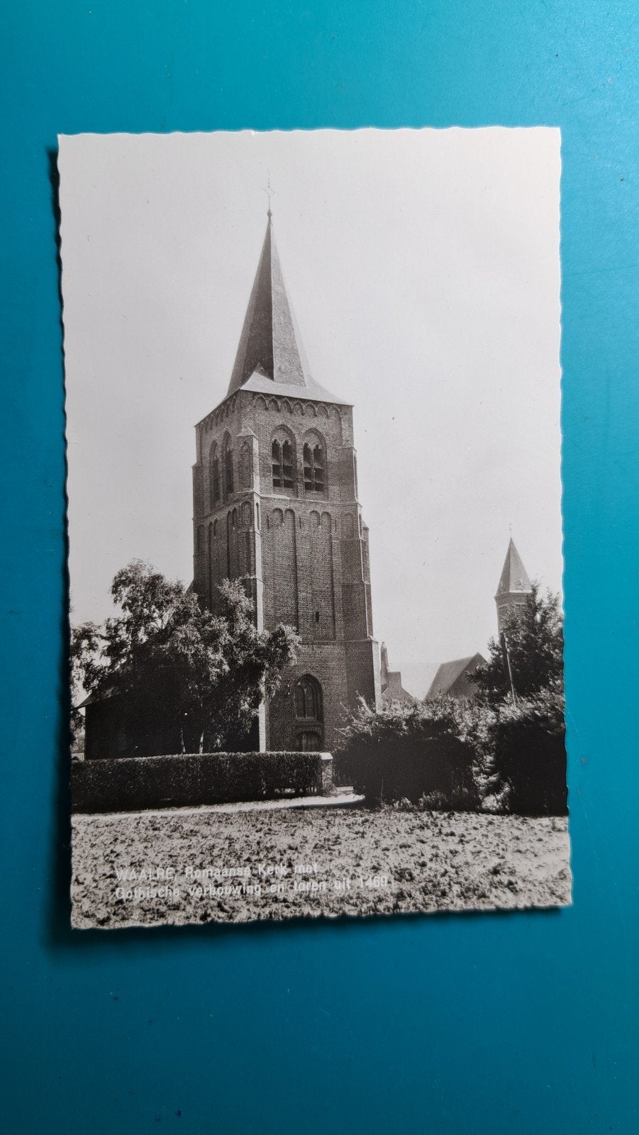 Waalre kerk 1965, Verzamelen, Ophalen of Verzenden, 1960 tot 1980, Ongelopen, Noord-Brabant