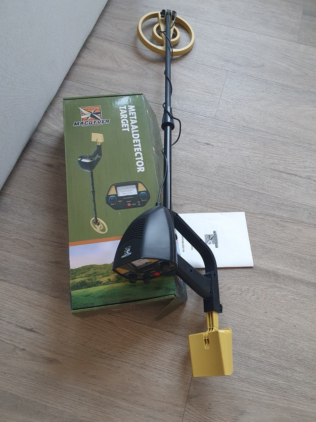 Macgyver Metaaldetector - zo goed als nieuw