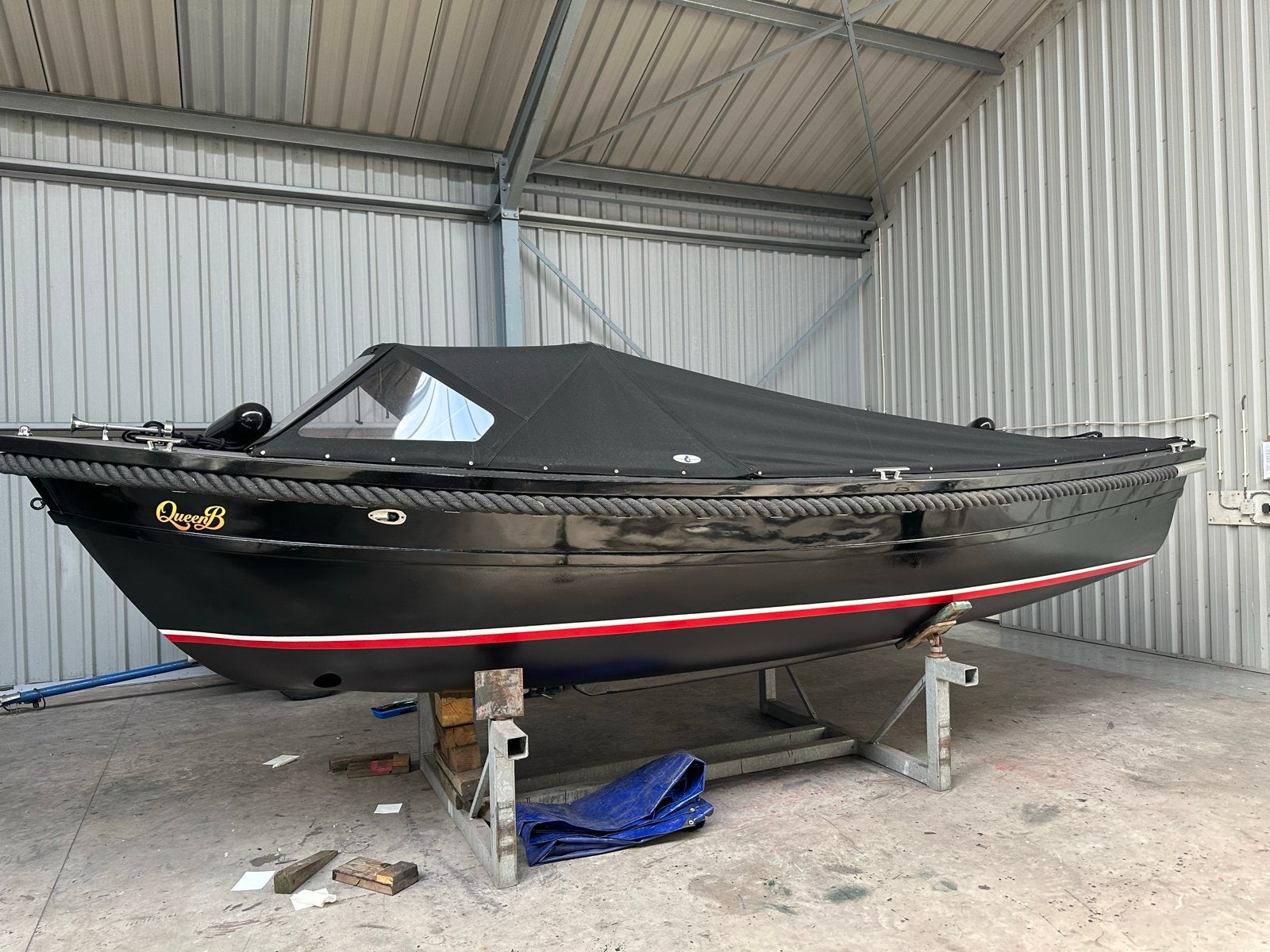 Volledig opgeknapte Reddingsloep - Alles nieuw/gereviseerd, Watersport en Boten, Motorboten en Motorjachten, Sloep, Ophalen, Zo goed als nieuw