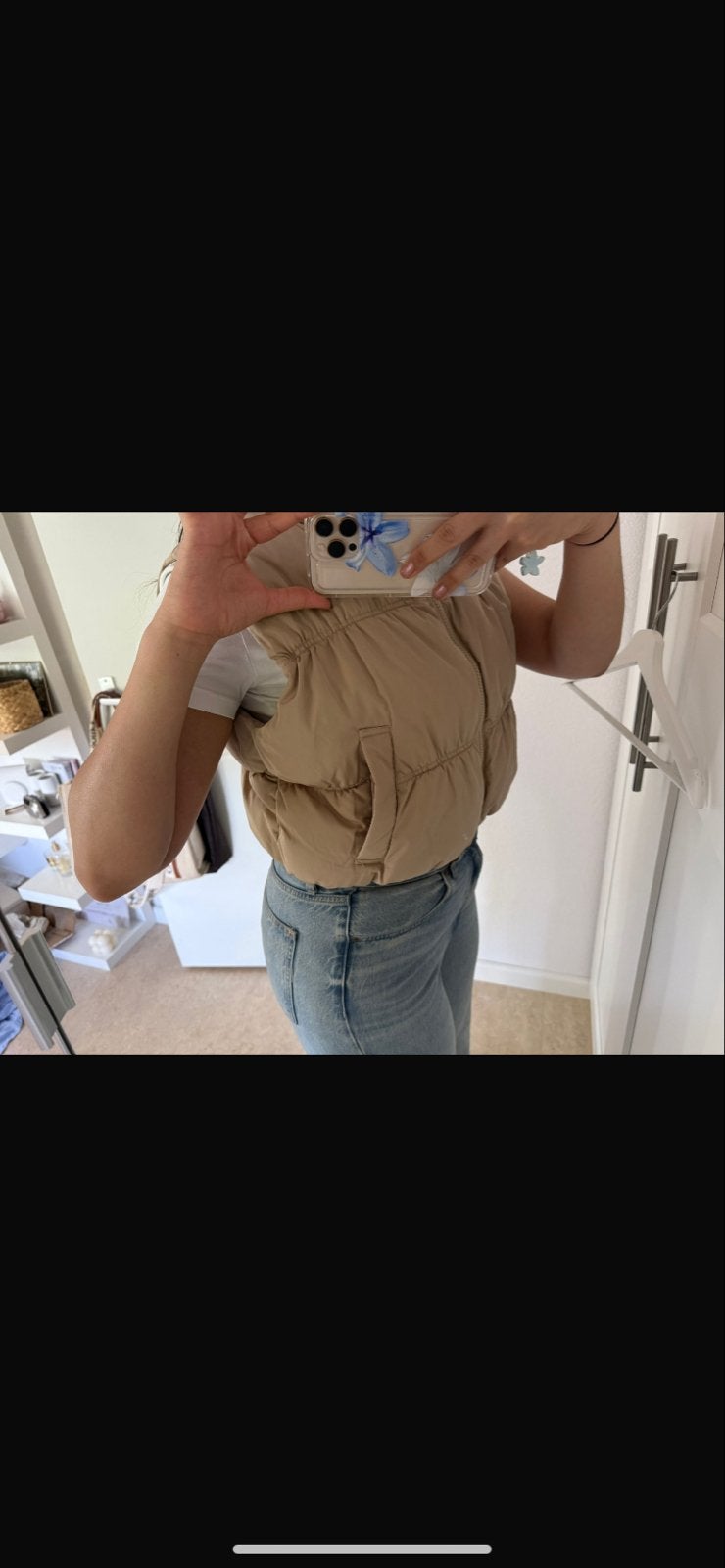 H&M Divided Puffer Bodywarmer Beige Maat L, Ophalen of Verzenden, Nieuw, Maat 42/44 (L), Beige