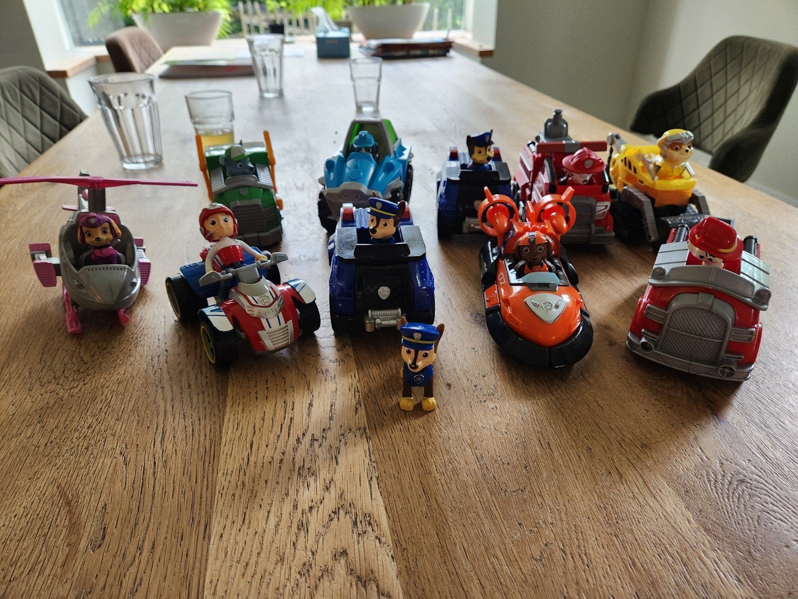 Paw Patrol set met Paw Patroller en Air Patroller, Kinderen en Baby's, Speelgoed | Speelgoedvoertuigen, Ophalen of Verzenden, Gebruikt