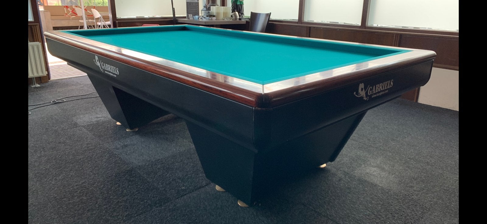 Gabriels imperator 2.30m, Ophalen, Zo goed als nieuw, Biljarttafel