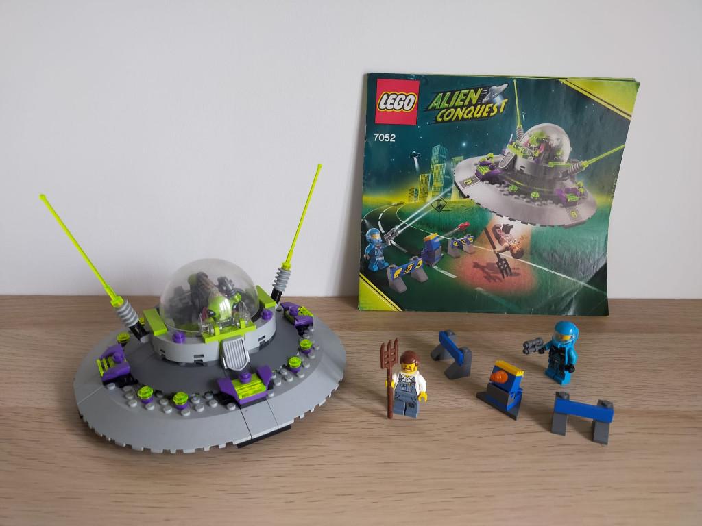 Lego Alien Conquest UFO Abduction - Set 7052, Compleet, Overige thema's, Lego, Ophalen of Verzenden