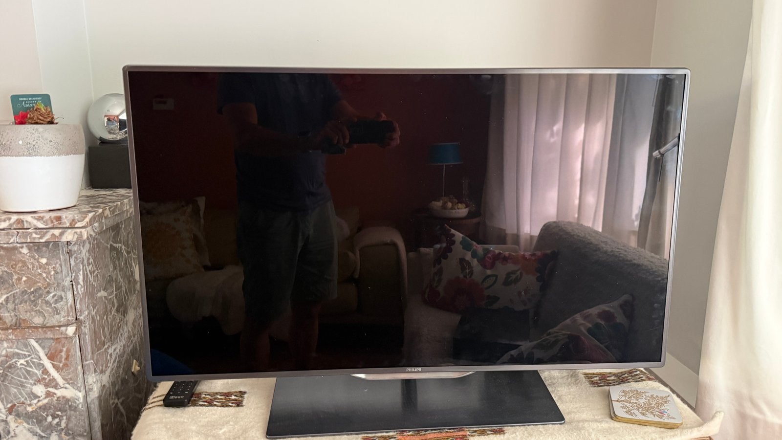 Philips TV 40PFL8007K/12 - Mainboard defect, voor onderdelen, Ophalen, Philips, LED, 100 Hz