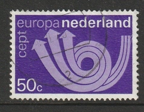Nederland 1973 1031 Europa 50c, Gest, Postzegels en Munten, Ophalen of Verzenden, Na 1940, Gestempeld