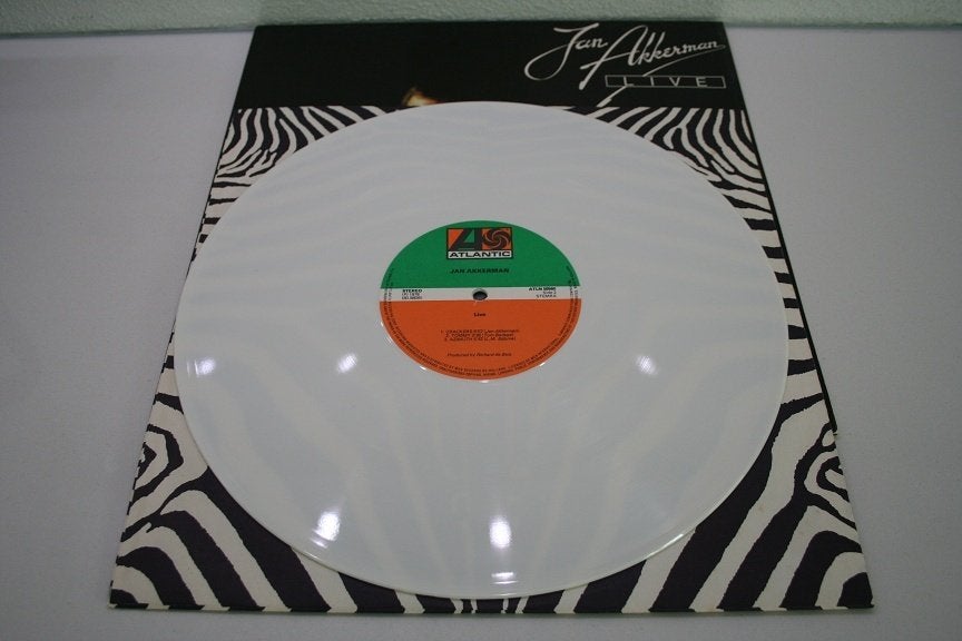 LP- Jan Akkerman - Live - Wit vinyl - Mint, Ophalen of Verzenden, Zo goed als nieuw, 12 inch, Poprock