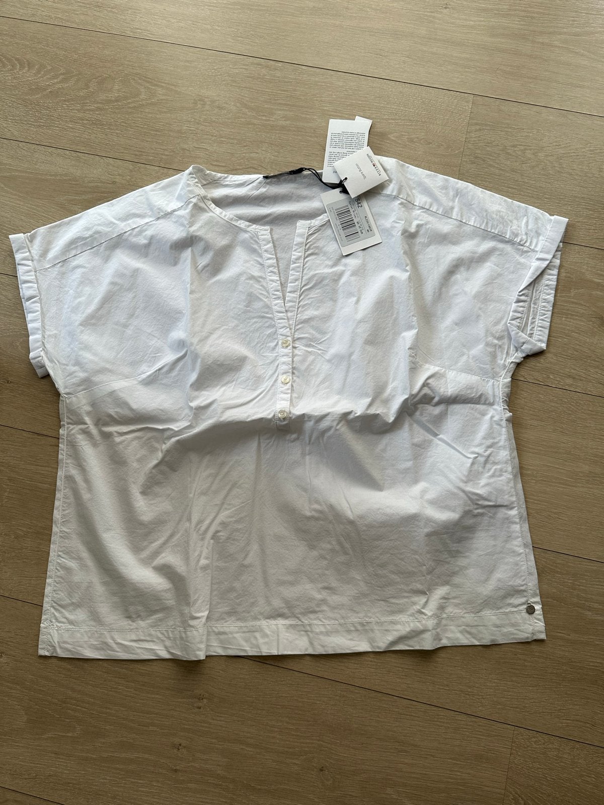 Nieuwe Witte RiverWoods Blouse Maat 42, Kleding | Dames, Ophalen of Verzenden, Nieuw, Maat 42/44 (L), Wit