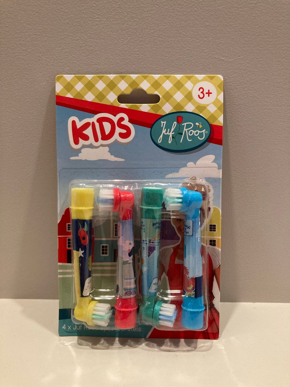 Juf Roos opzetborstels voor Oral-B elektrische tandenborstel, Ophalen of Verzenden, Nieuw