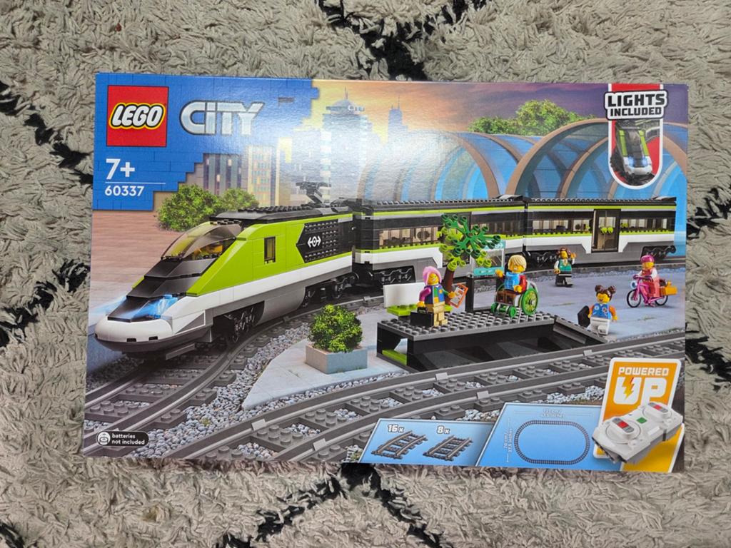 LEGO 60337 Sneltrein - Nieuw in zakjes (Excl. Hub, Motor, Ophalen, Nieuw, Lego, City