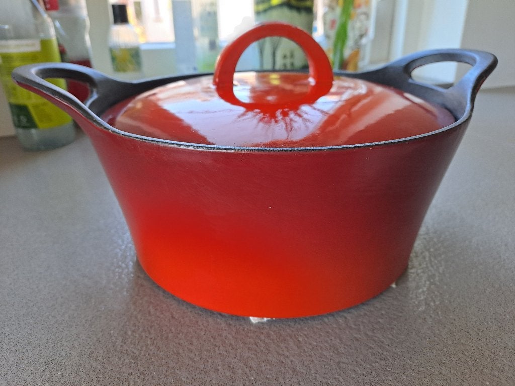 Gietijzeren braadpan, Met handvatten, Ophalen of Verzenden, Zo goed als nieuw, Overige merken