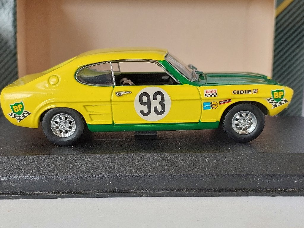 FORD CAPRI 2300 GT TOUR DE FRANCE MERK DETAILCARS PERFECT, Ophalen of Verzenden, Nieuw, Auto, Overige merken