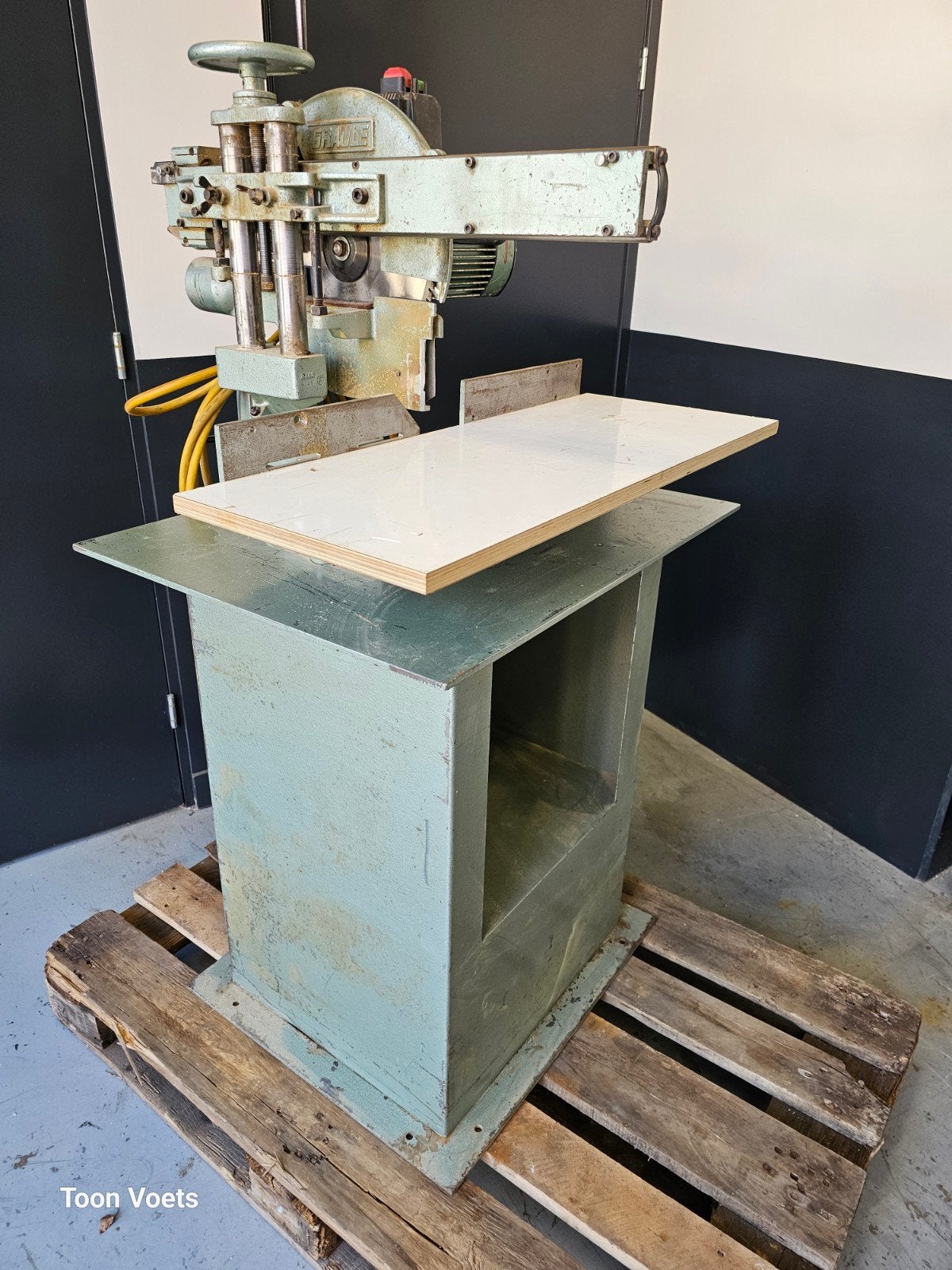 Graule afkortzaag ZS85 dubbel verstek, Ophalen, Gebruikt, 70 mm of meer, Afkortzaag
