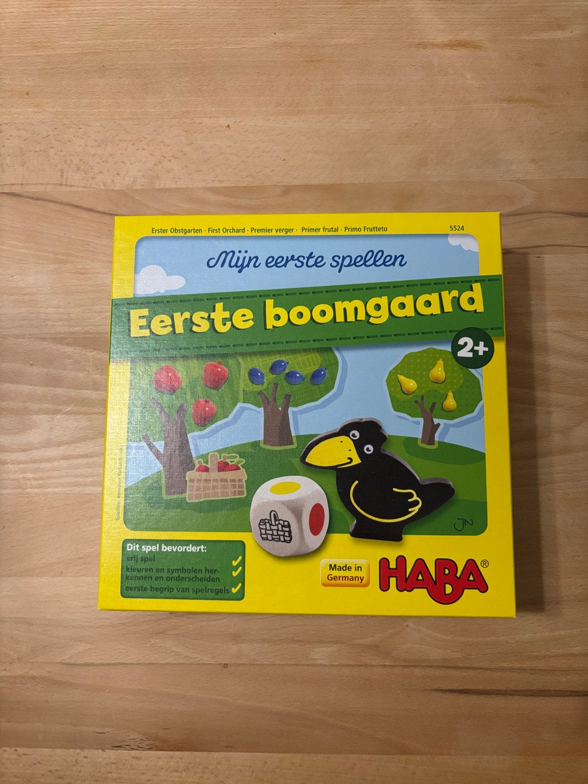 Haba Mijn eerste spellen: Eerste boomgaard (2+), Ophalen of Verzenden, Nieuw, Overige typen