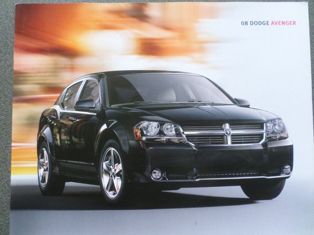 Dodge Avenger 2008 Brochure, Ophalen of Verzenden, Zo goed als nieuw, Overige merken