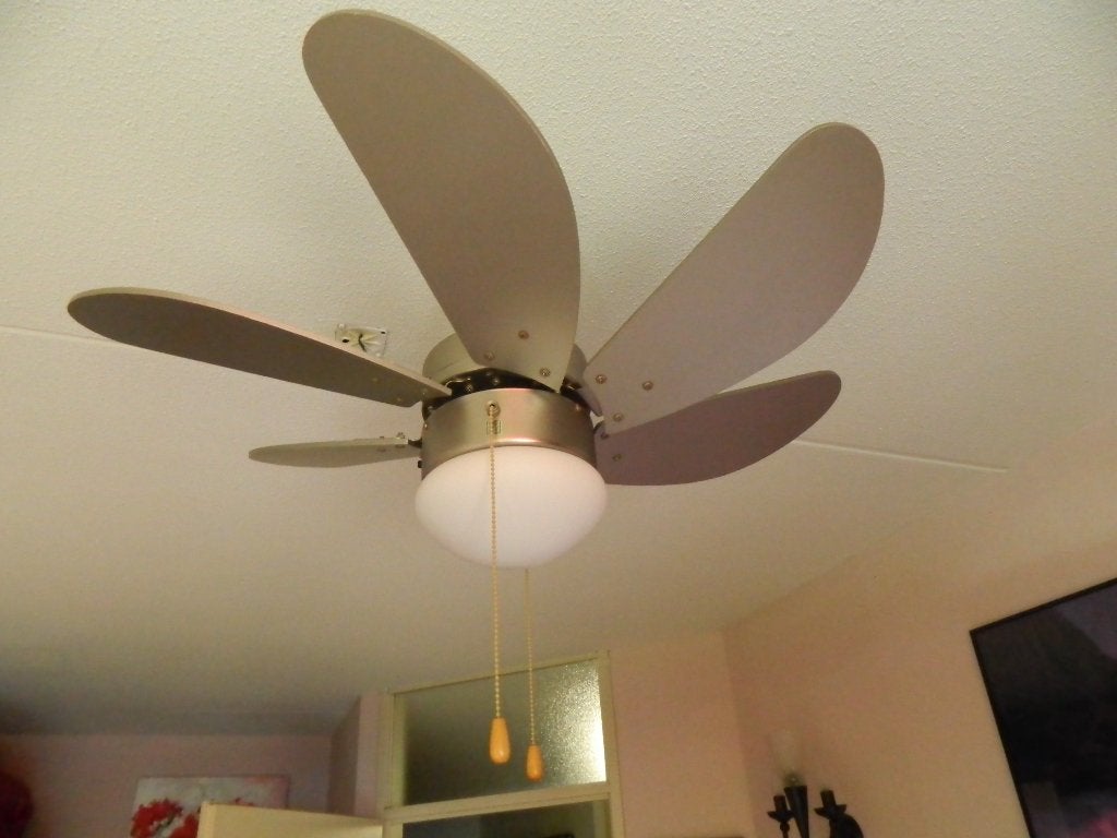 Plafondventilator, Witgoed en Apparatuur, Ventilatoren, Ophalen, Gebruikt, Plafondventilator