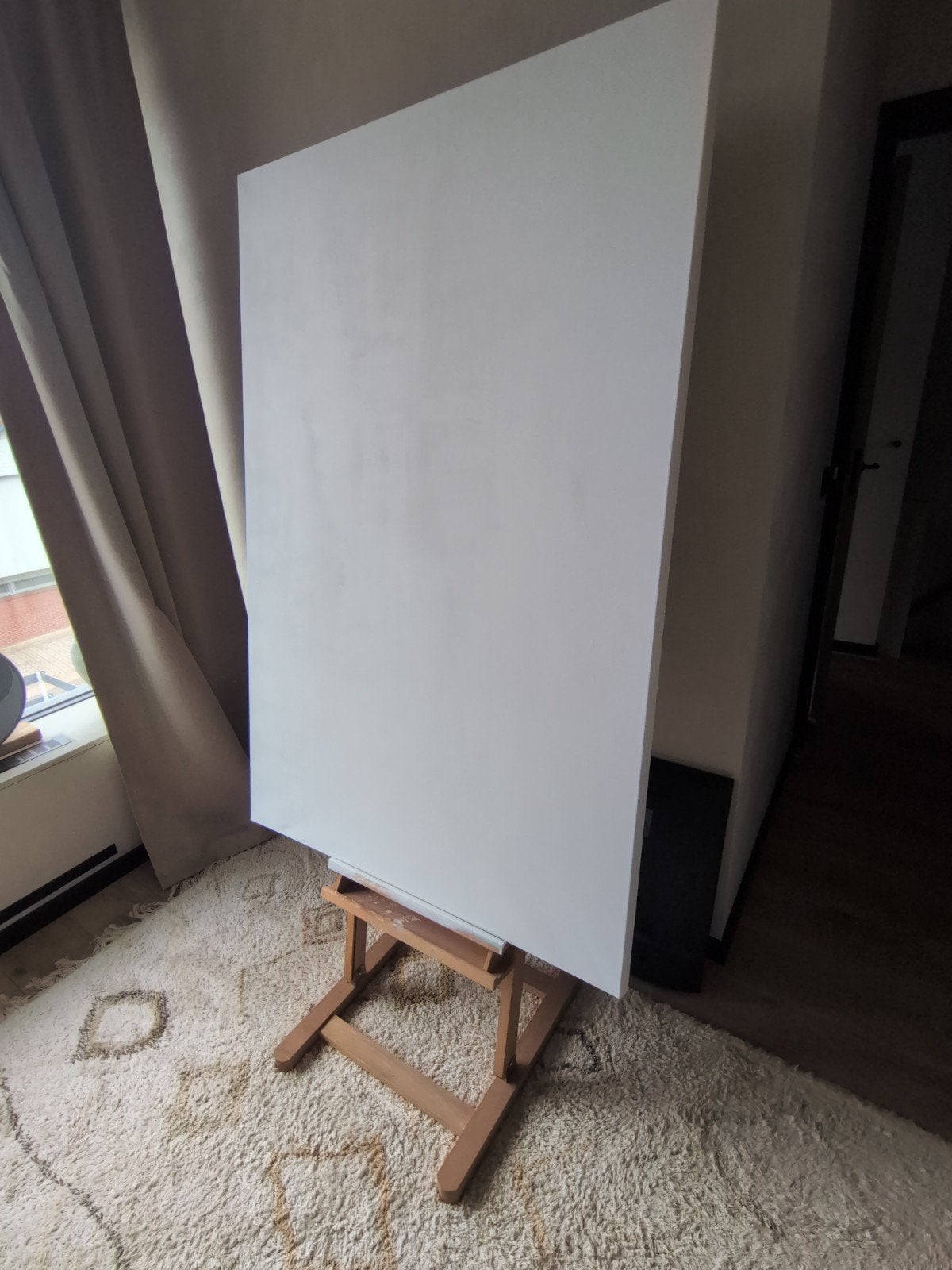 Schildersezel met doek, Ophalen, Zo goed als nieuw, Ezel
