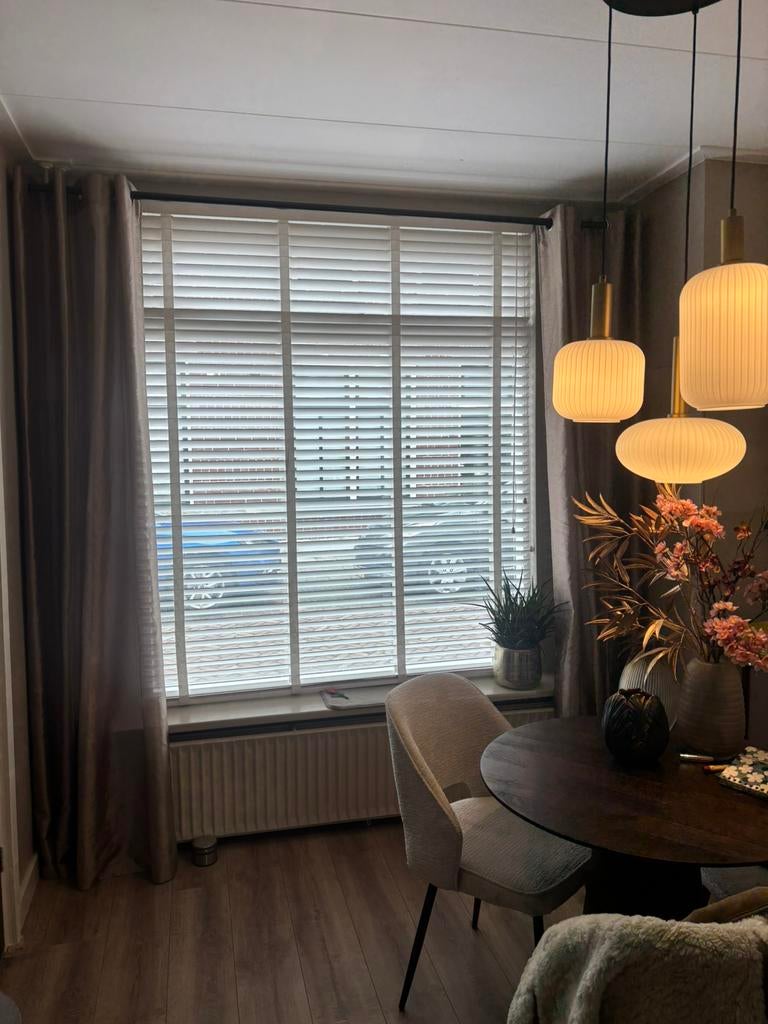 GRATIS-Houten jaloezie – perfect voor woonkamer, Huis en Inrichting, Stoffering | Gordijnen en Lamellen, Ophalen, Zo goed als nieuw