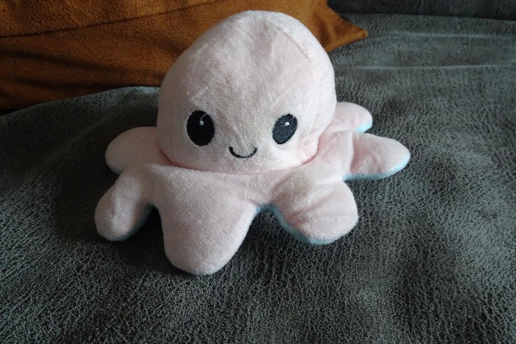 octopus knuffeltje blij/boos, Ophalen, Overige merken, Overige karakters, Overige typen