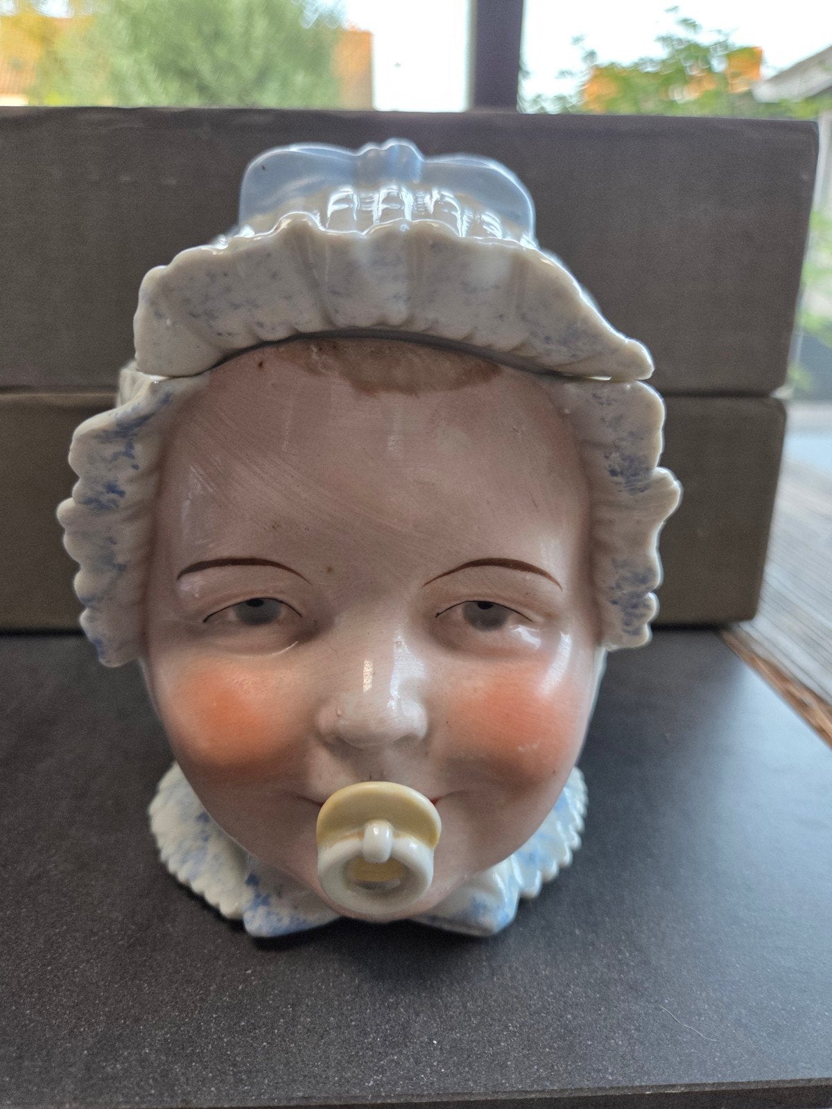 oude victoriaanse tabakspot baby, Ophalen of Verzenden