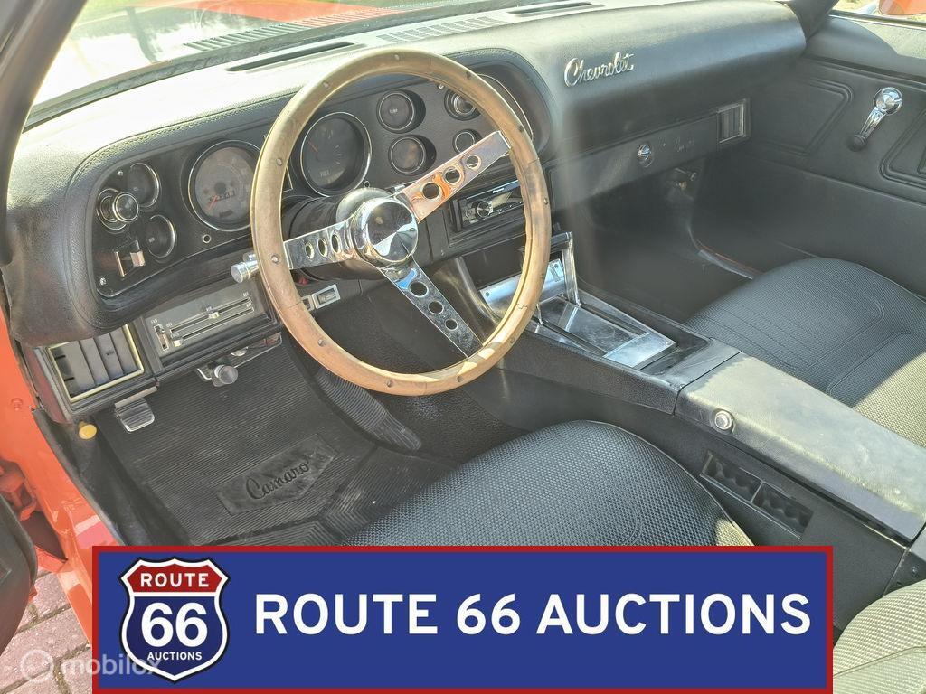 Chevrolet Camaro | 1970 | Route 66 Auctions, Auto's, Overige carrosserieën, Chevrolet, Zwart, Bedrijf