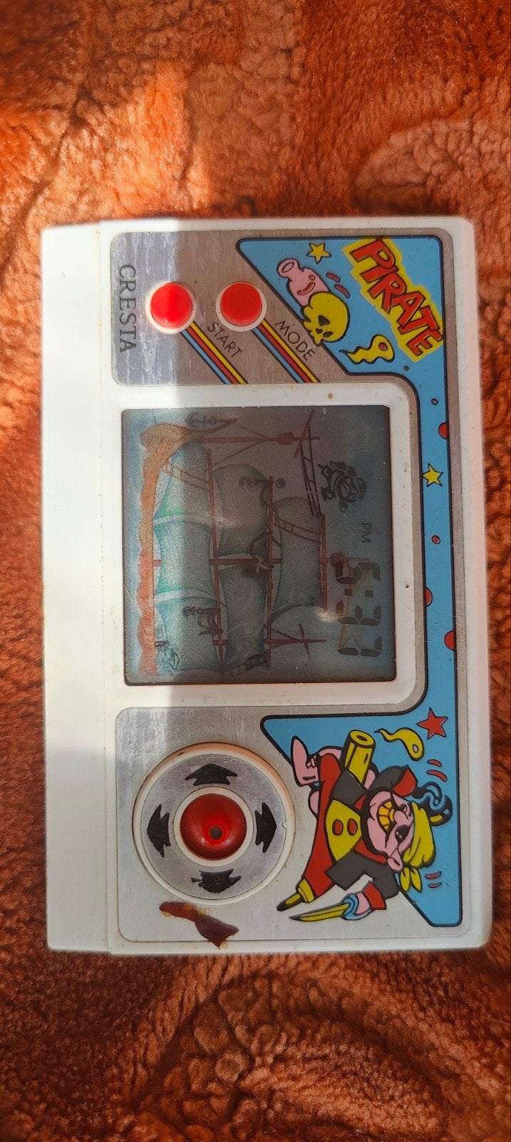 Cresta Pirate handheld game - Vintage LCD spel, Ophalen of Verzenden, Overige merken, Gebruikt