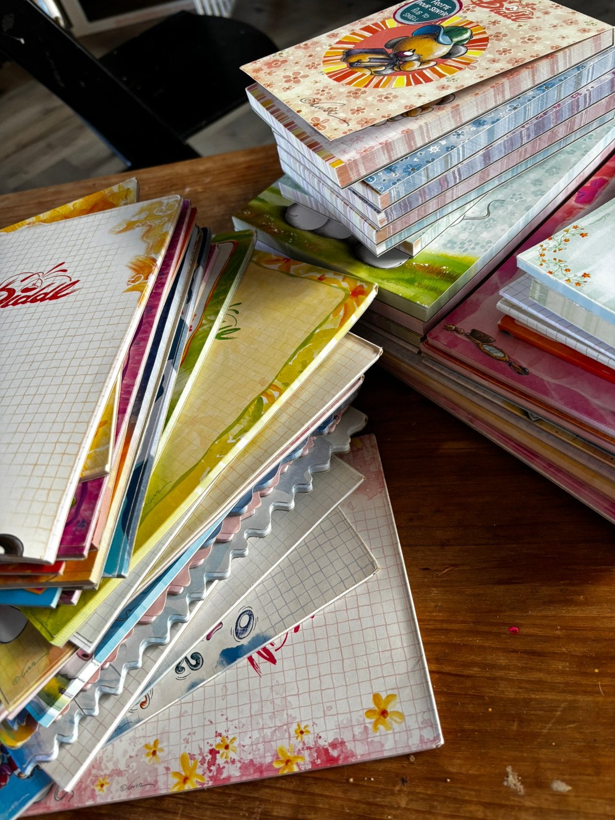50 losse diddl blaadjes, Verzamelen, Diddl, Ophalen of Verzenden, Diddl, Zo goed als nieuw, Papier, Kaart of Schrift