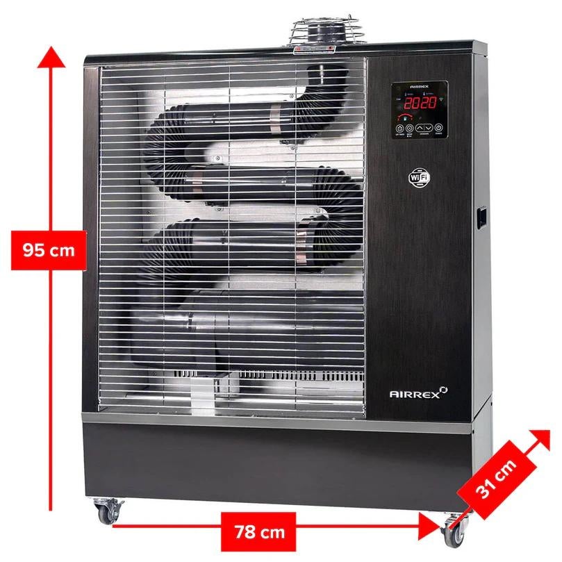 AIRREX AH-200i Infraroodstraler Diesel 13kW/H Tot 900m3, Cv-ketel of Combi-ketel, Nieuw, Minder dan 60 cm, Ophalen of Verzenden