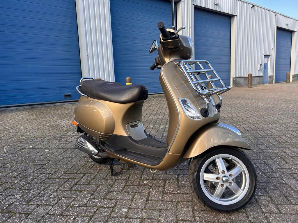 Vespa LX Touring – Goud – Snor – Start & Rijdt Perfect, Ophalen, Gebruikt, Benzine, Vespa