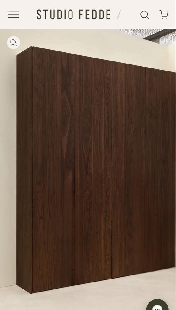 Studio Fedde Bedekkingspanelen dark walnut, Ophalen, 200 cm of meer, Nieuw, 50 tot 100 cm