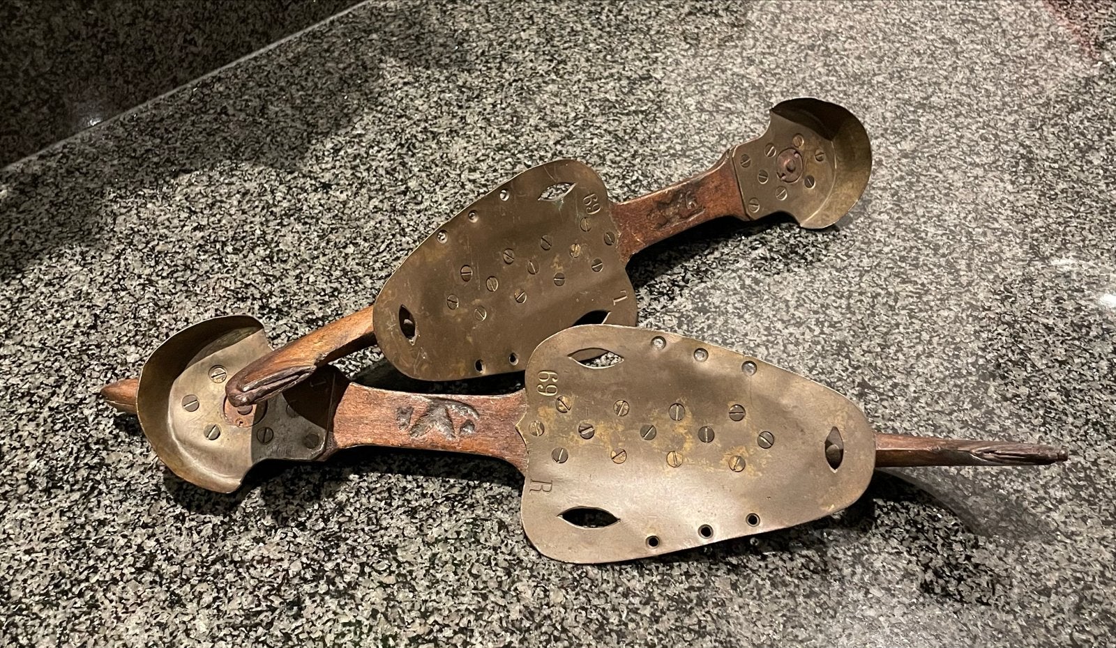 Antieke Friese doorlopers schaatsen, Antiek en Kunst, Ophalen of Verzenden